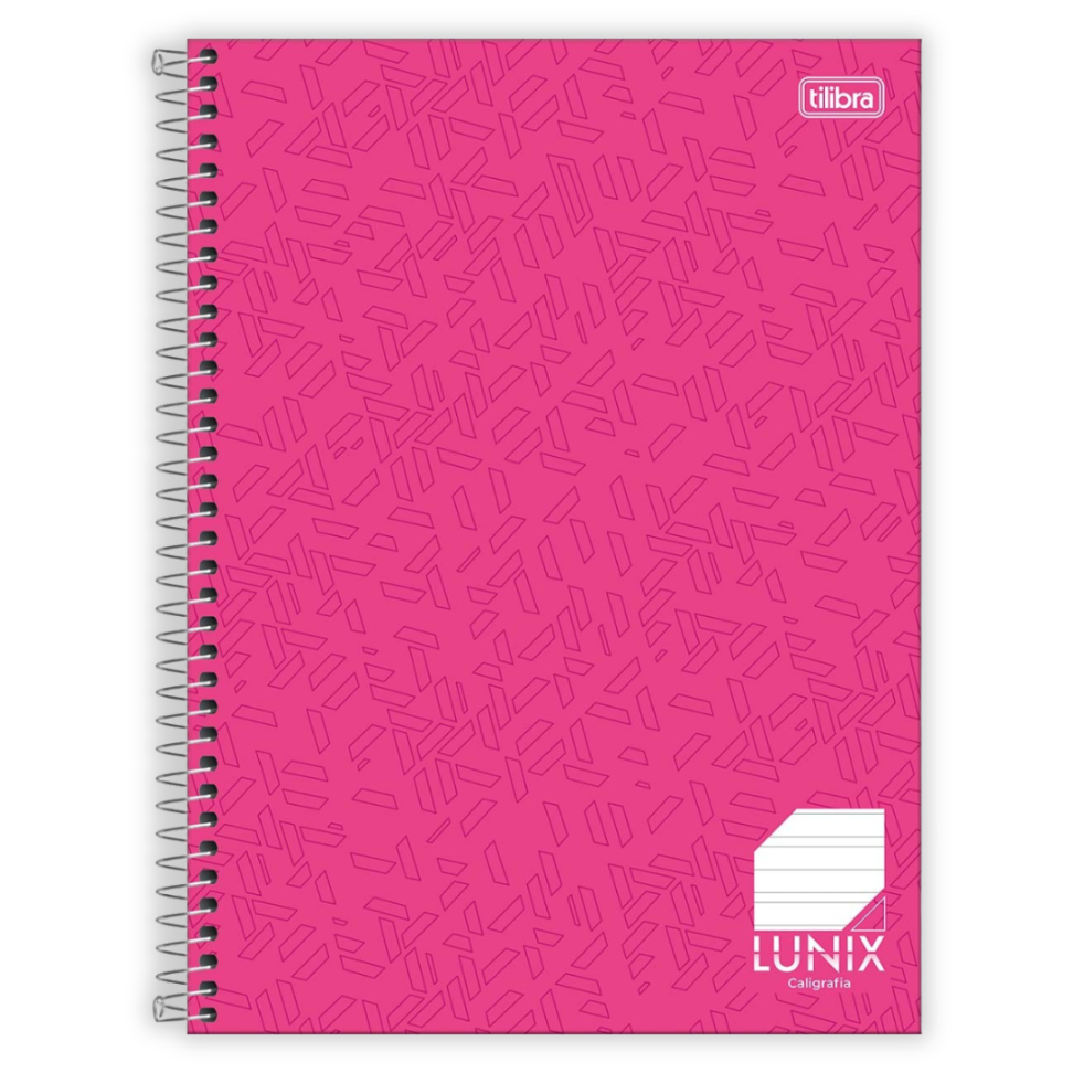 Caderno com Espiral Caligrafia Lunix Tilibra - #2