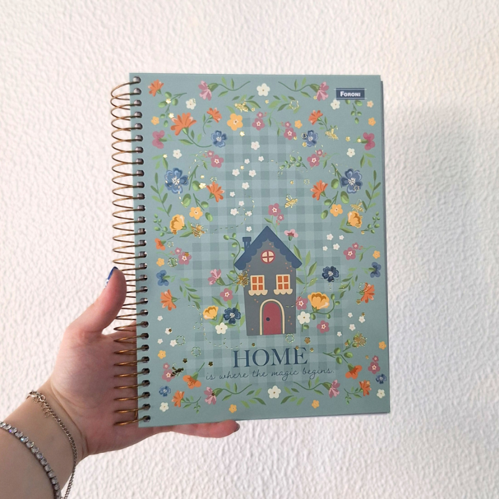 Caderno com Espiral Colegial Milly 10 Matérias Foroni - #11