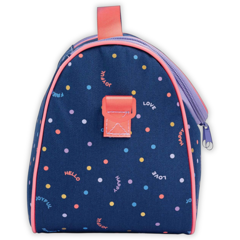 Lancheira Térmica Dots Azul Académie Tilibra - #4