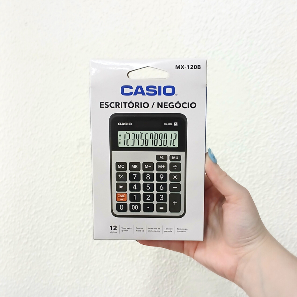 Calculadora de Mesa Eletrônica MX-120B Casio - #2