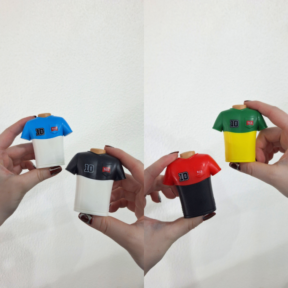 Apontador Duplo com Depósito e Borracha Player Tris - #8