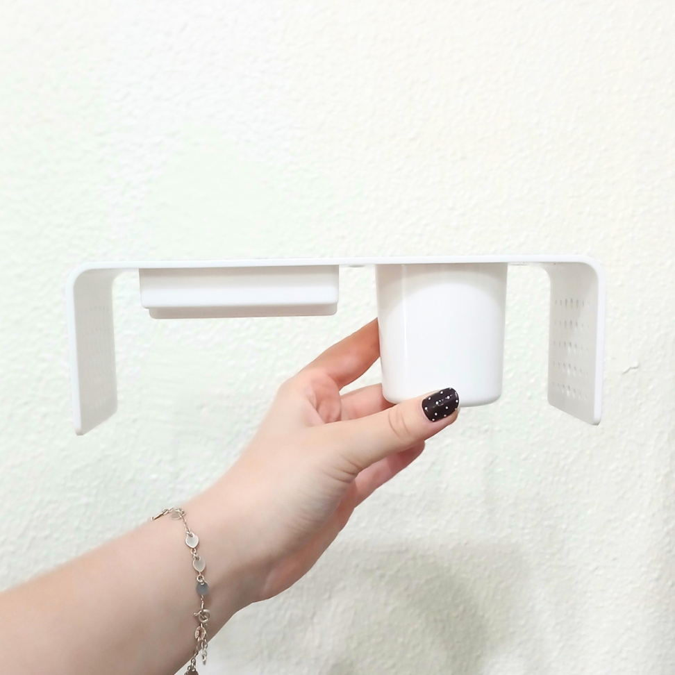 Porta Canetas Acrílico Triplo Organizador Multi Prime Maxcril - #4