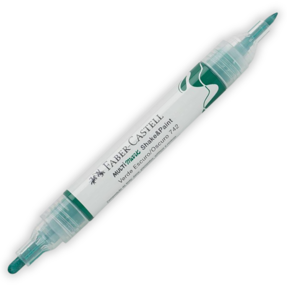 Marcador Permanente Verde Jocar Office - #6