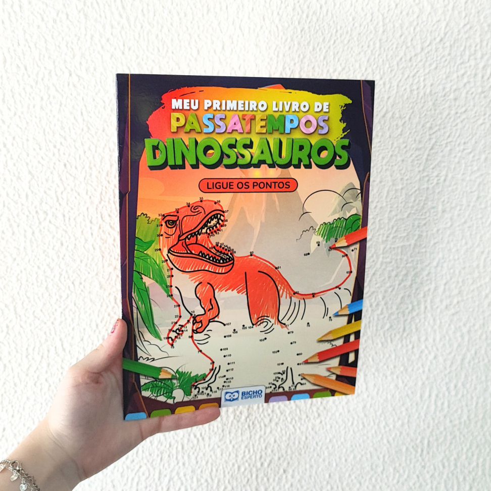 Meu Primeiro Livro de Passatempos Dinossauros Bicho Esperto - #1