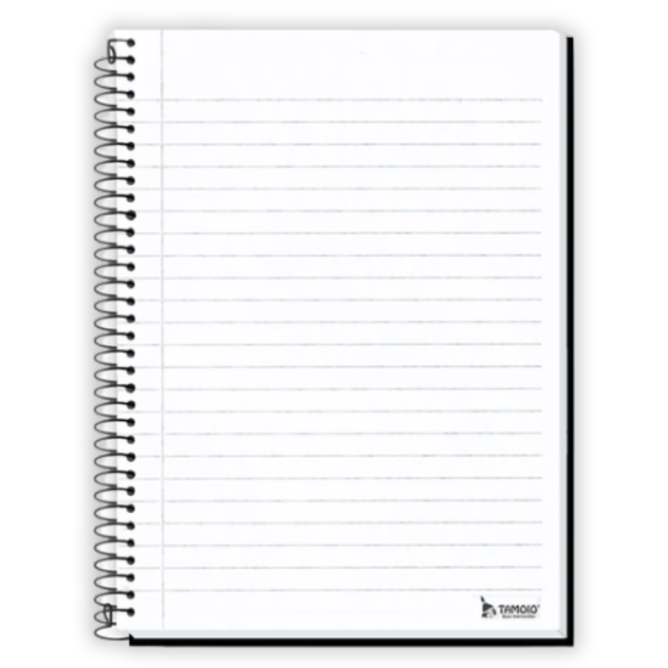 Caderno com Espiral Pequeno 1/4 Neutro Tamoio - #2