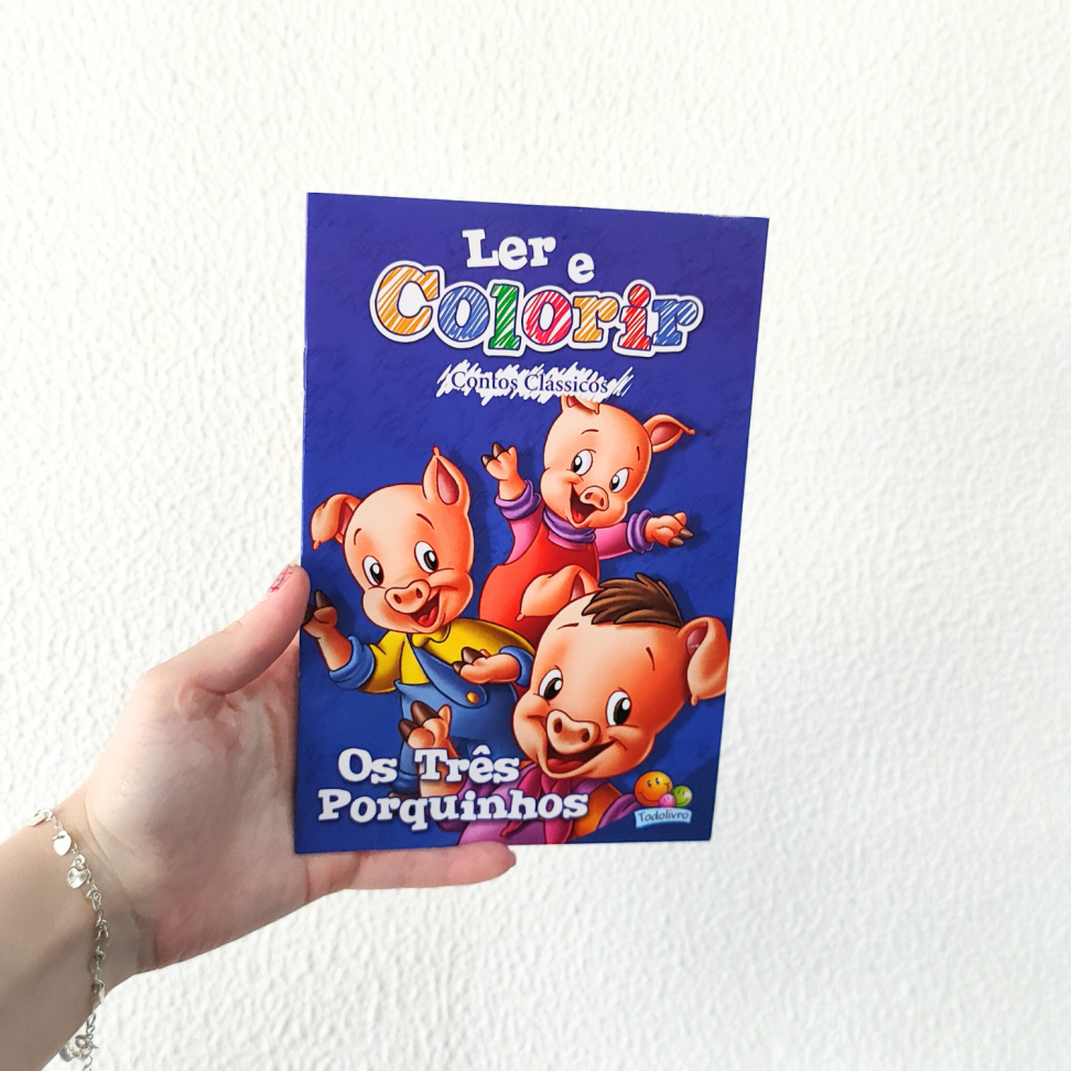 Livro Ler e Colorir Contos Clássicos Todolivro - #8