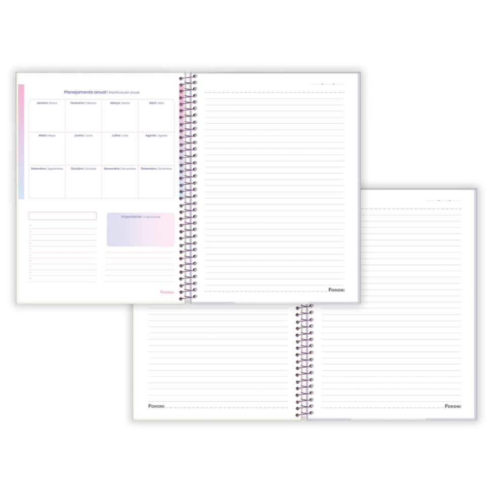 Caderno com Espiral Colegial Bali 10 Matérias Foroni - #6
