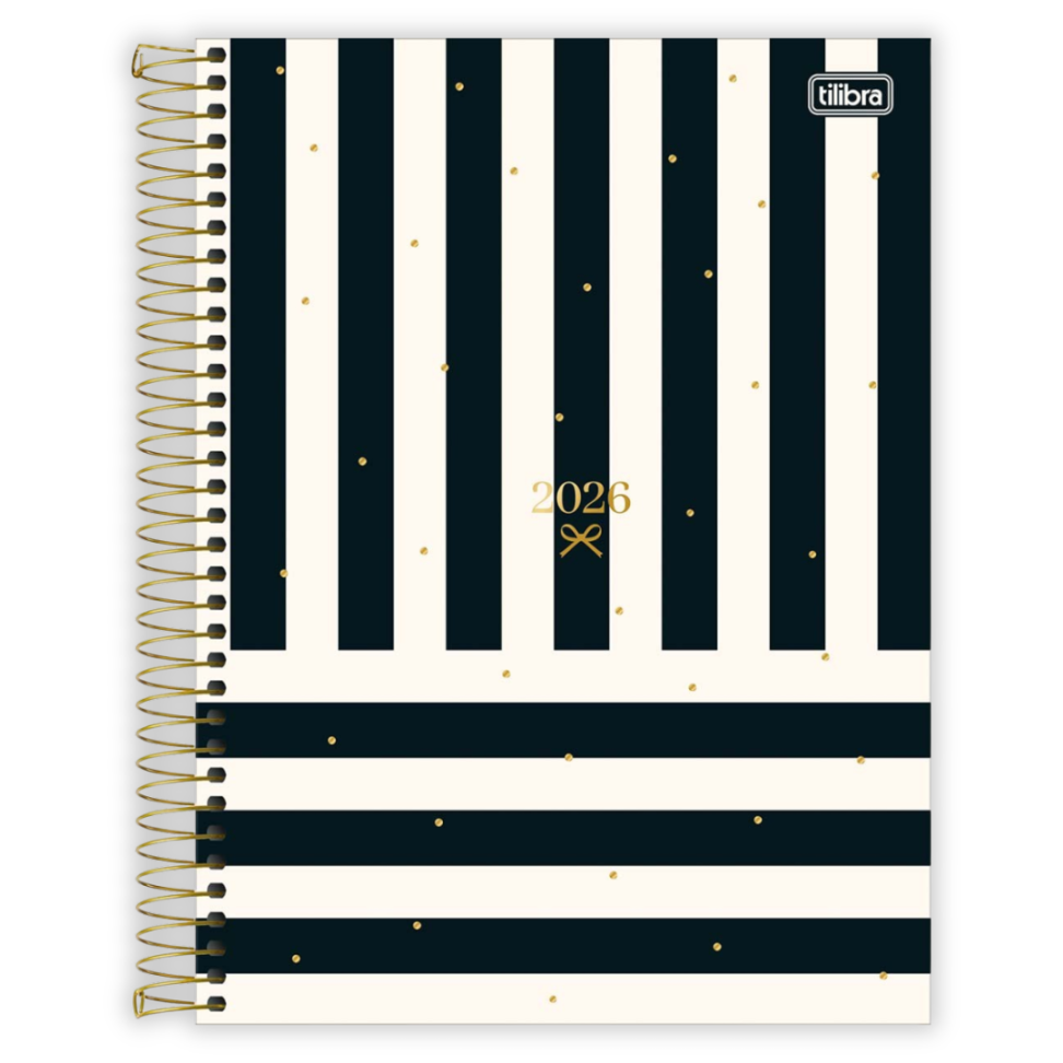 Agenda Espiral Diária Grande West Village 2026 Tilibra - #1