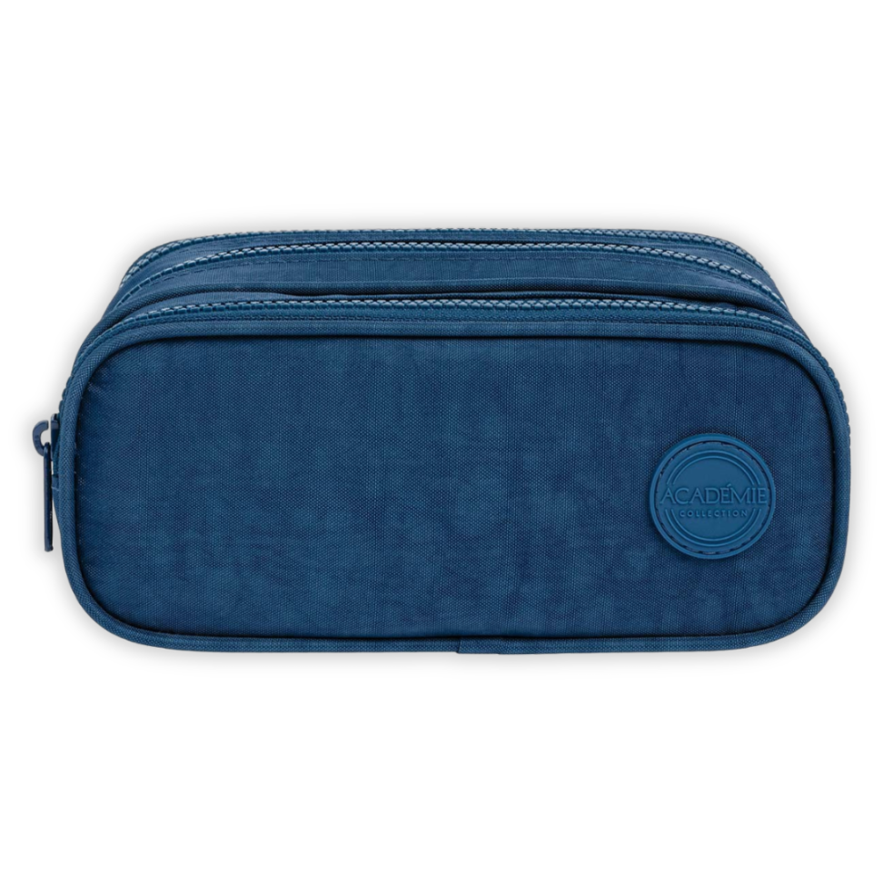 Estojo Triplo Azul Académie Tilibra - #1