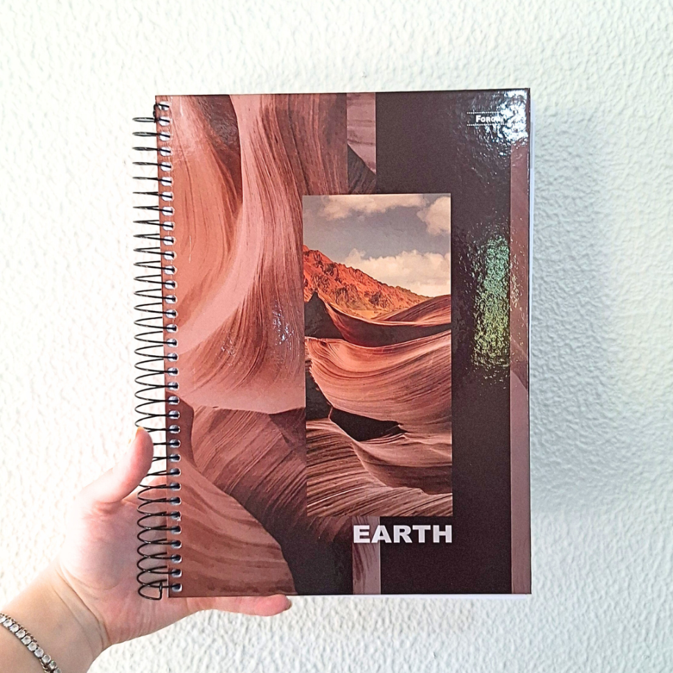 Caderno com Espiral Universitário 4 Elementos Mais 10 Matérias Foroni - #1