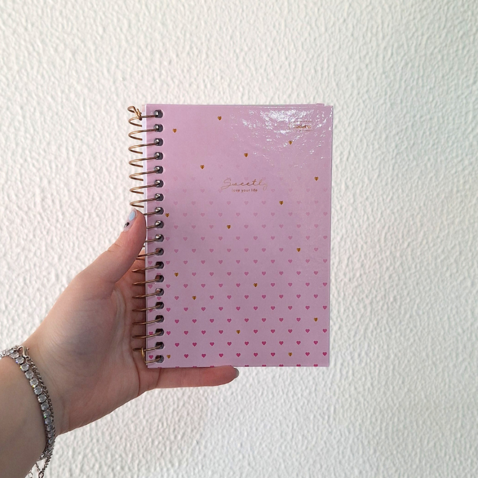 Caderneta com Espiral Sweetly Cadersil - #6