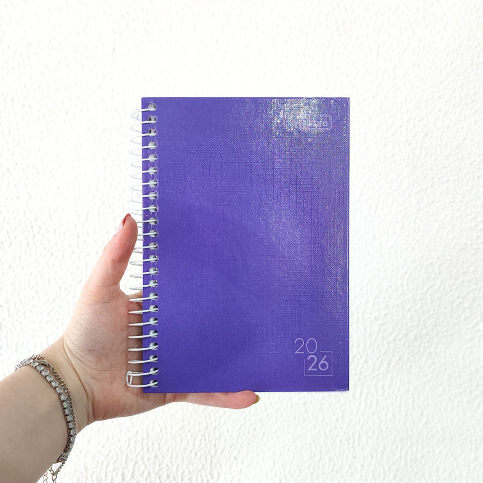 Agenda Executiva Espiral Diária Colorida Spice 2026 Tilibra - #15