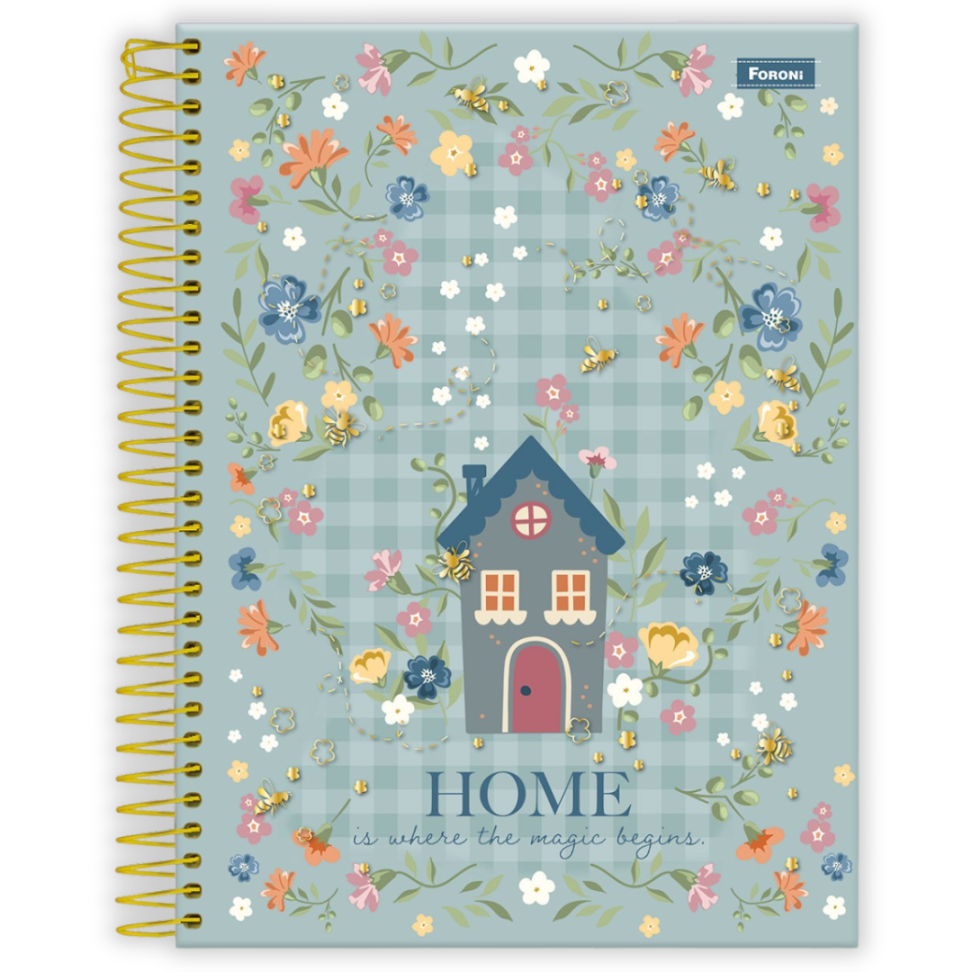 Caderno com Espiral Colegial Milly 10 Matérias Foroni - #4