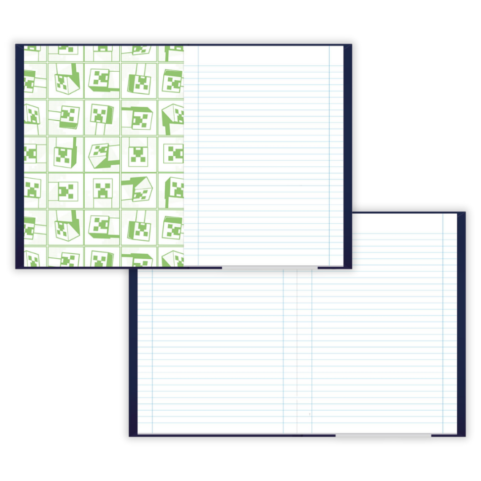 Caderno Brochura Pequeno 1/4 Minecraft Foroni - #1