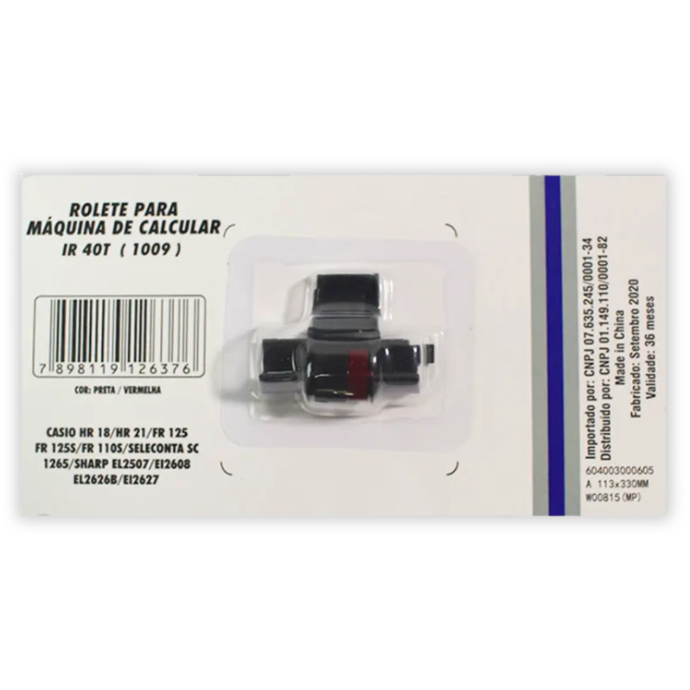 Rolete para Máquina de Calcular IR 40T (1009) Masterprint