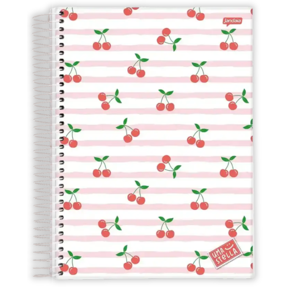 Caderno com Espiral Universitário Uma Stella 1 Matéria Jandaia - #4