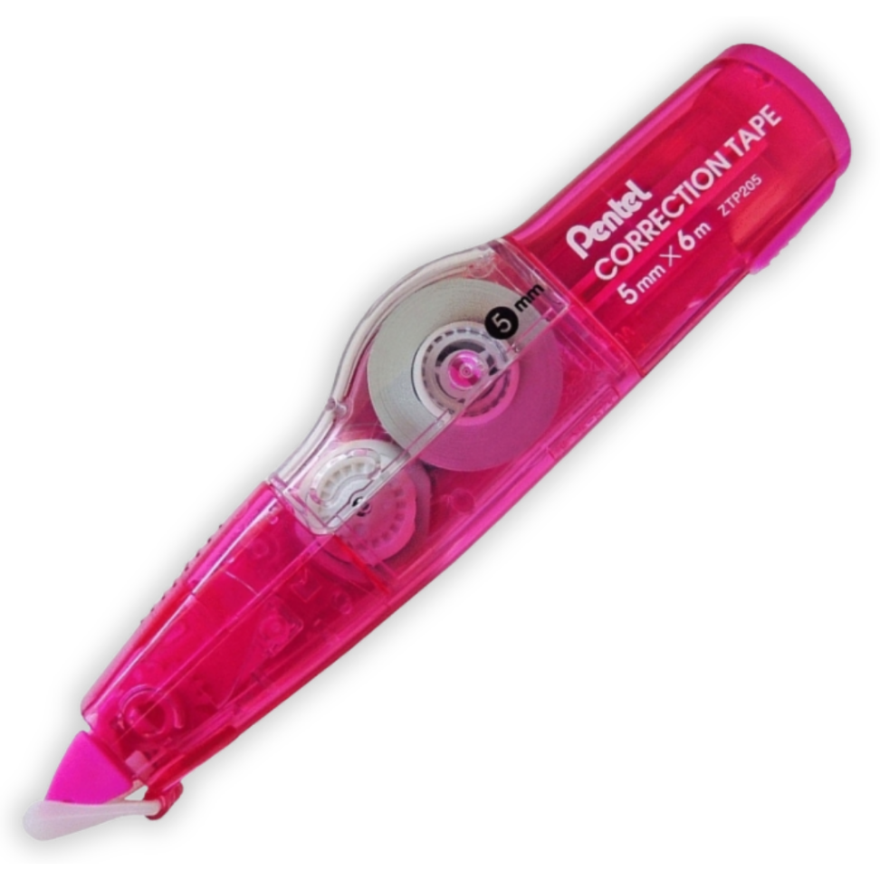 Fita Corretiva 6m x 5mm com Refil Pentel - #1