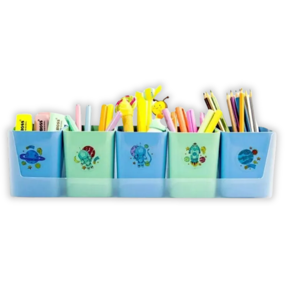 Kit Porta Canetas Mundo da Lua 6 Peças Dello - #2