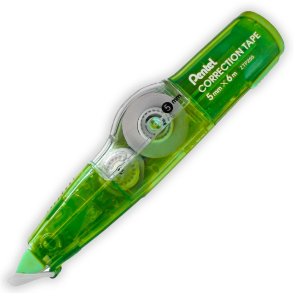 Fita Corretiva 6m x 5mm com Refil Pentel - #1