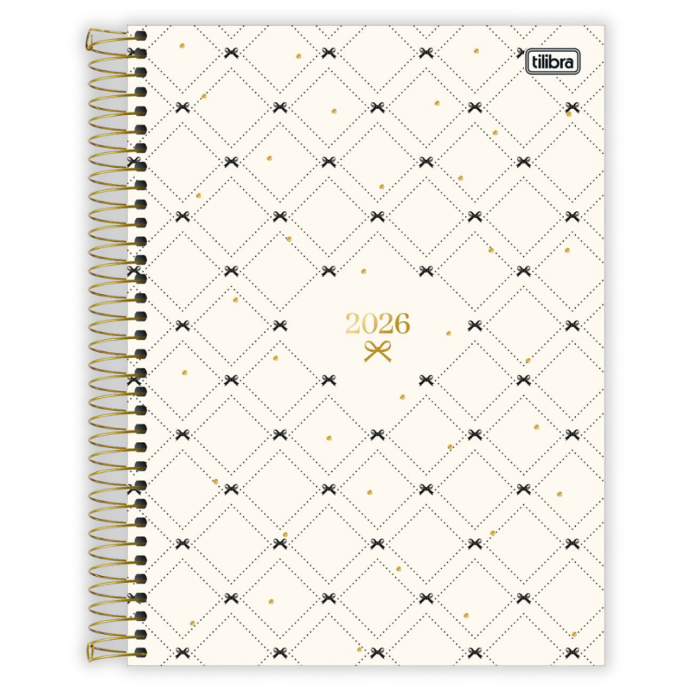 Agenda Espiral Diária Grande West Village 2026 Tilibra - #1