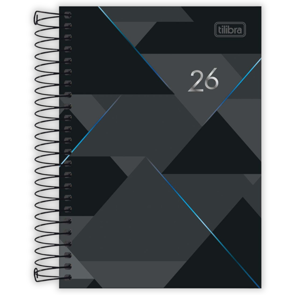 Agenda Executiva Espiral Diária Pequena Spot Neutra 2026 Tilibra - #2