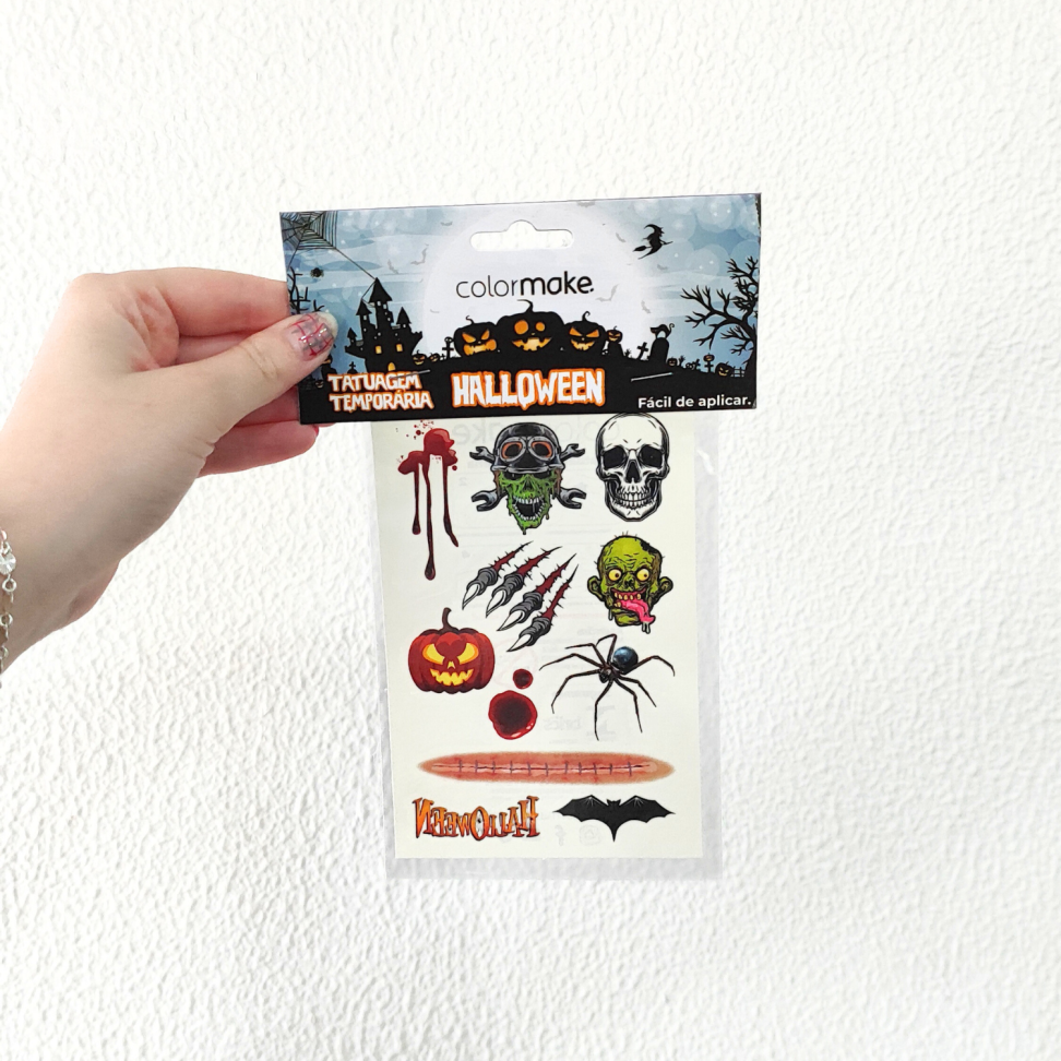 Tatuagem Temporária Halloween ColorMake - #1