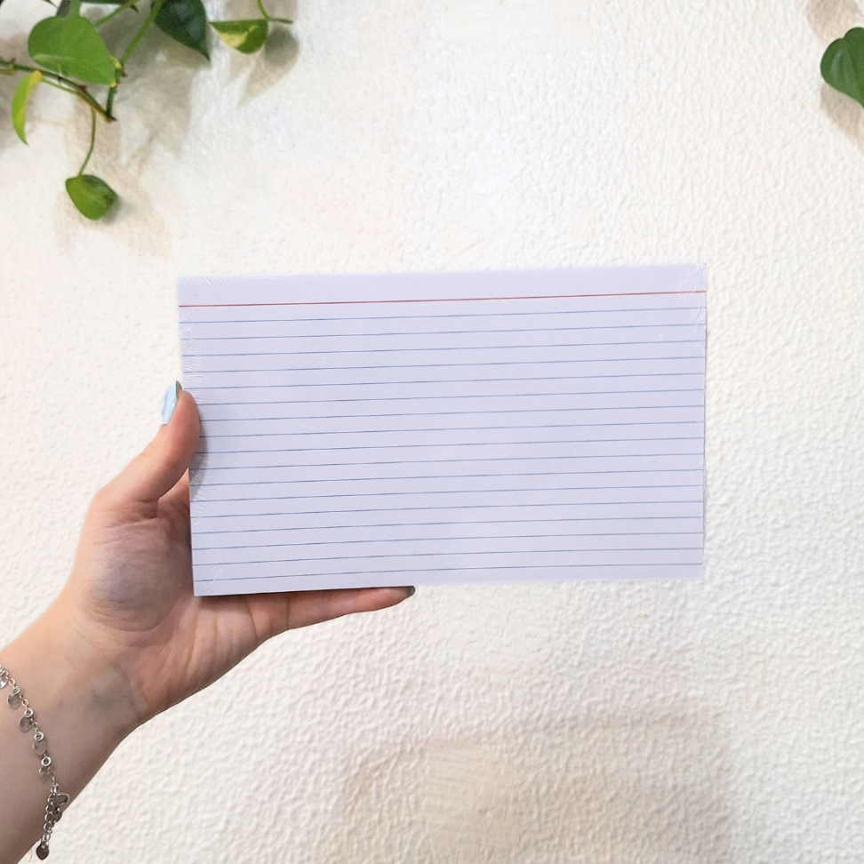 Bloco Fichas Pautadas N.3 202mm x 124mm 5x8 100 Folhas Tilibra - #4