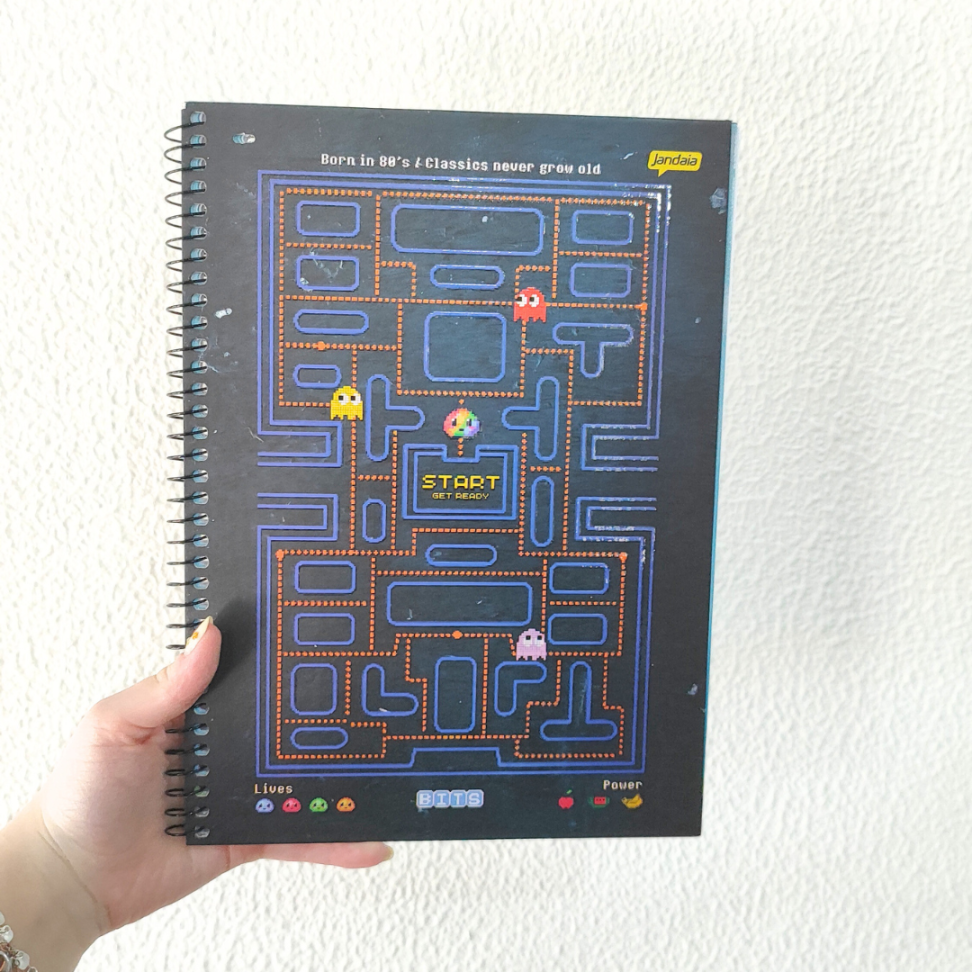Caderno com Espiral Universitário Bits 1 Matéria Jandaia - #9