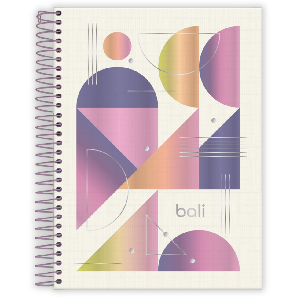 Caderno com Espiral Colegial Bali 10 Matérias Foroni - #3