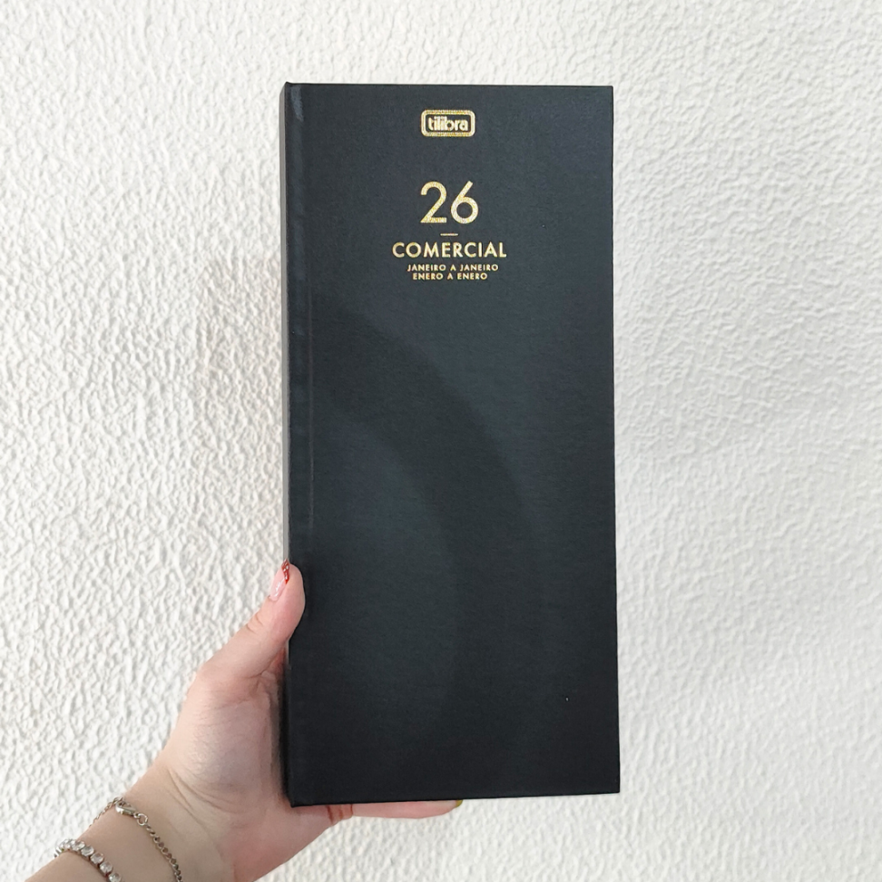 Agenda Executiva Costurada Diária Comercial 2026 Tilibra - #1