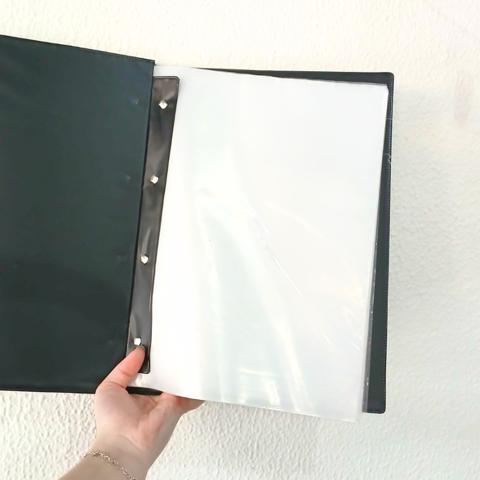 Pasta Catálogo 50 Sacos com Visor 124 ACP - #4