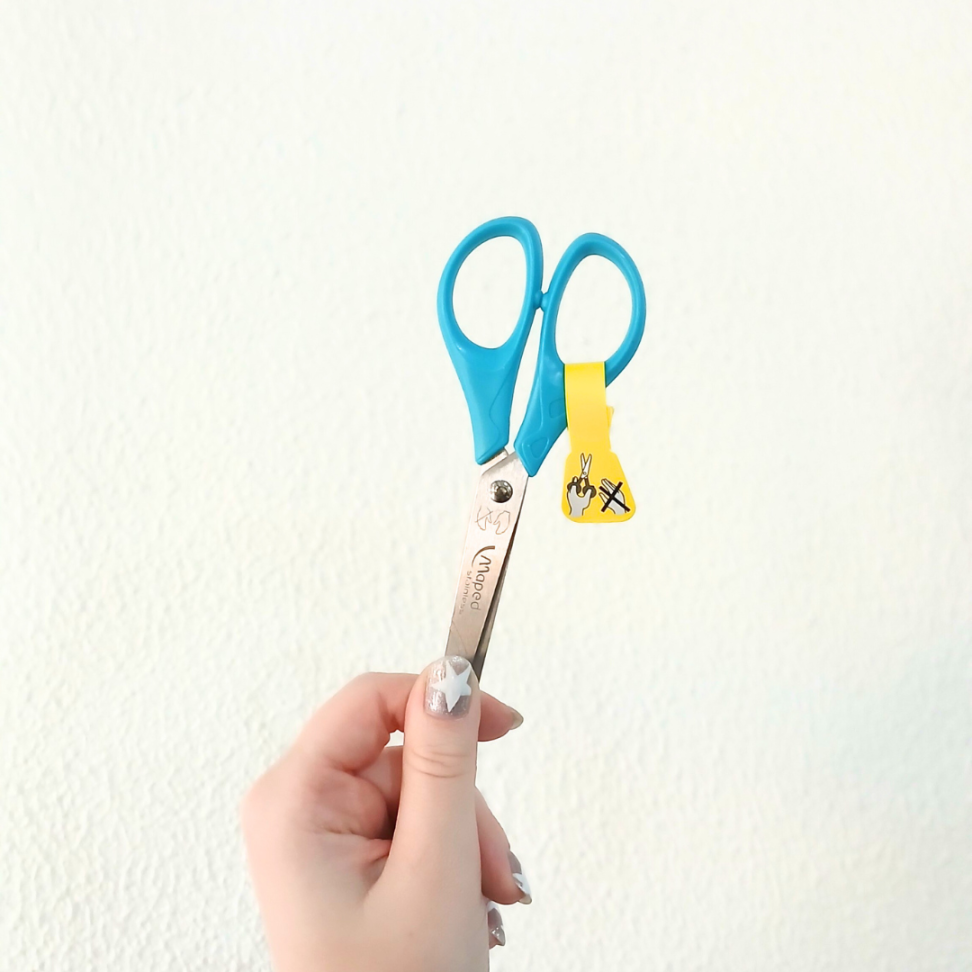 Tesoura Escolar para Canhotos Jacaré Maped - #6