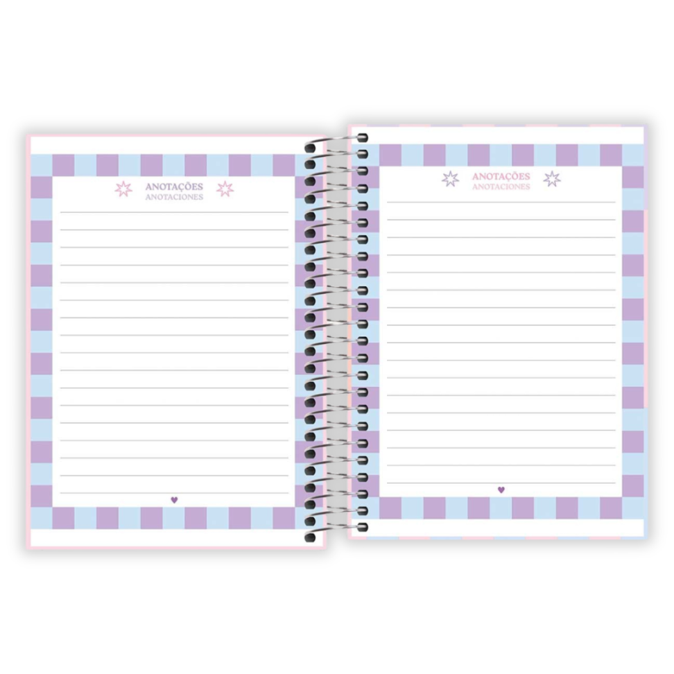 Agenda Espiral Diária Pequena Happy 2026 Tilibra - #9