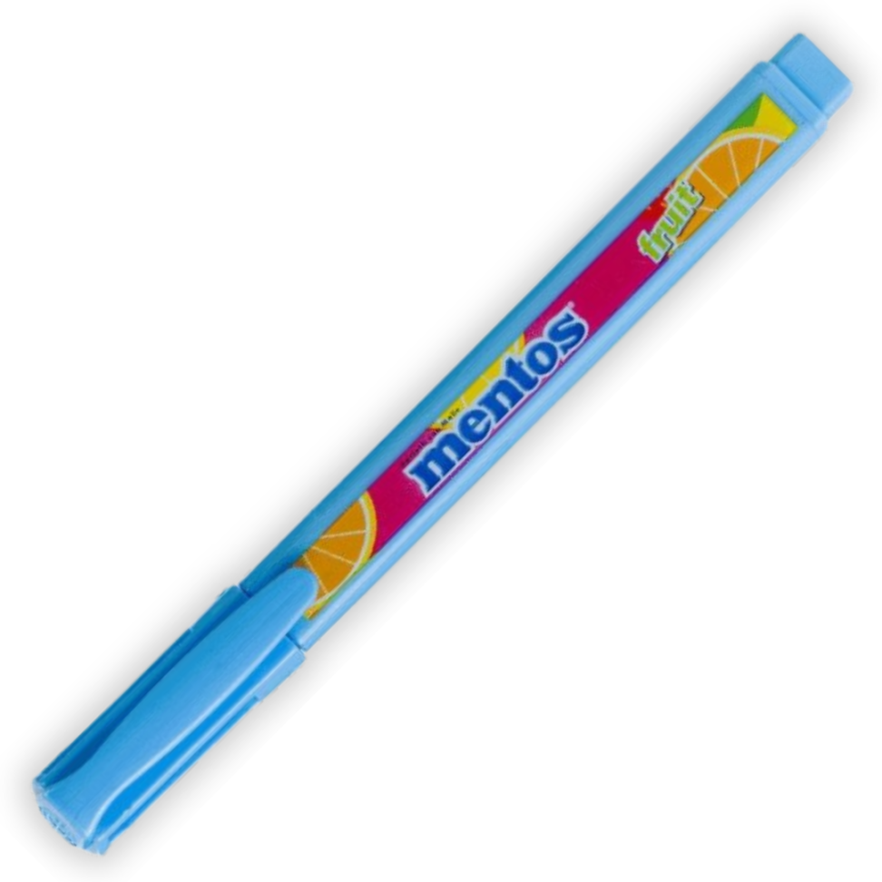 Marca Texto Mentos Fruit Pastel com Cheirinho Compactor - #5