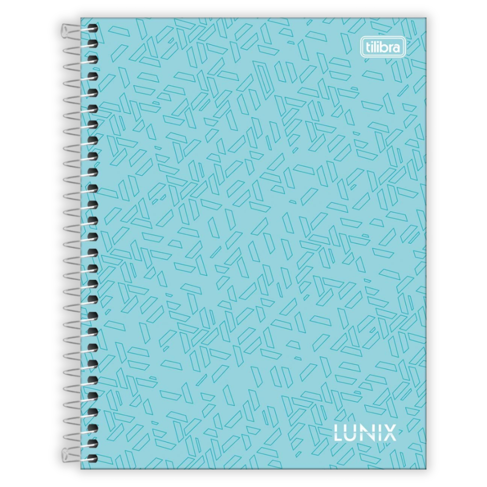 Caderno com Espiral Colegial 10 Matérias Lunix Tilibra - #1