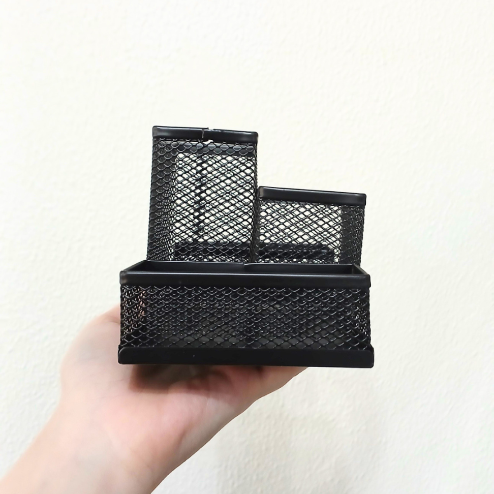 Porta Objetos Aramado Preto OR5161 BRW - #4