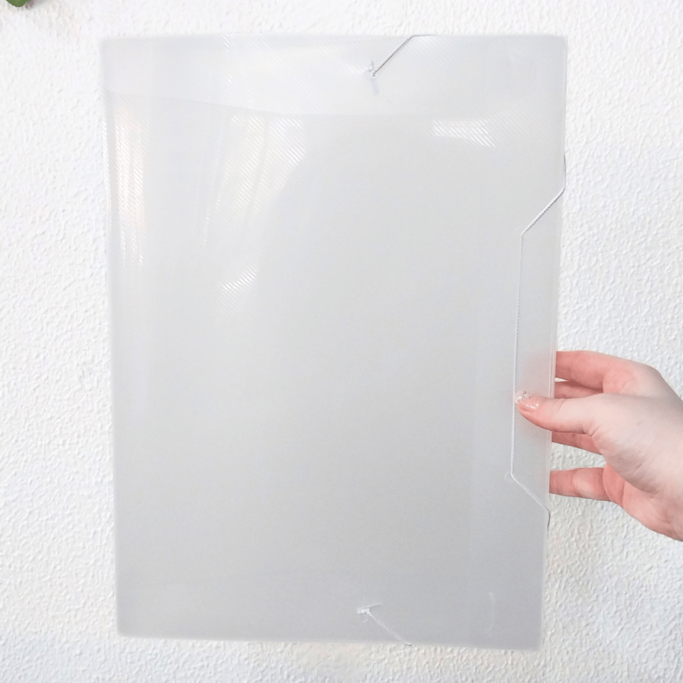 Pasta Aba-Elástico A4 PVC 40mm 1024 Transparente ACP - #3