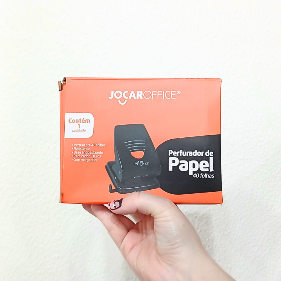 Perfurador 2 Furos 40 Folhas Jocar Office - #2