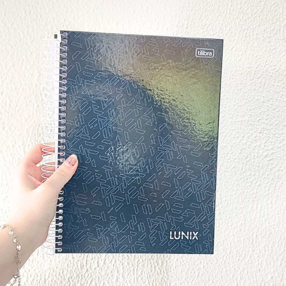 Caderno com Espiral Colegial 10 Matérias Lunix Tilibra - #1