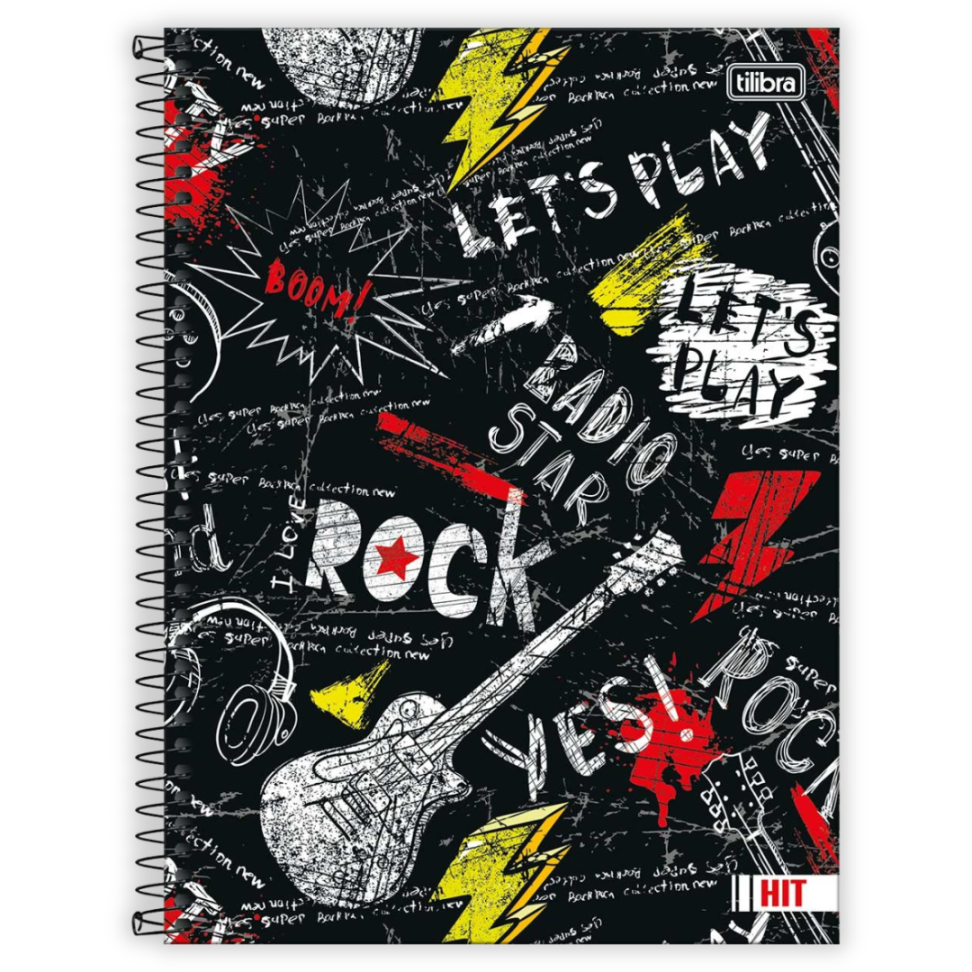 Caderno com Espiral Universitário 1 Matéria Hit Tilibra - #1