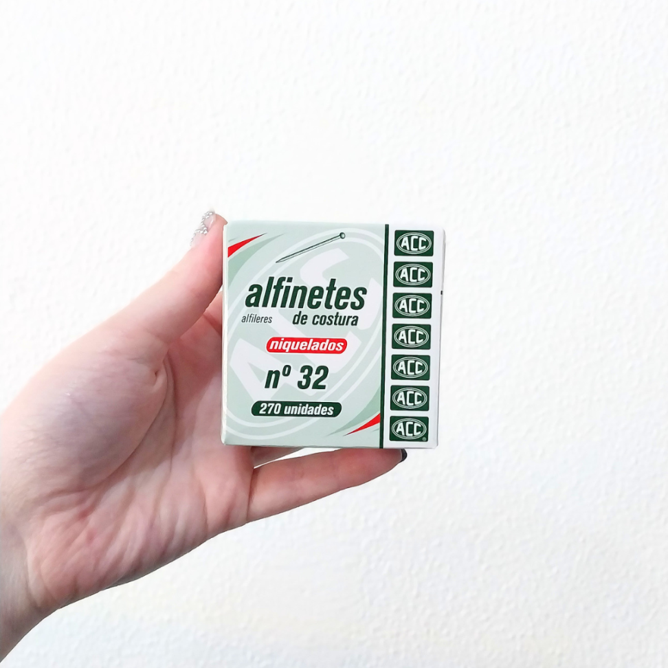 Alfinete de Costura N.32 Niquelado 270 Unidades ACC - #3