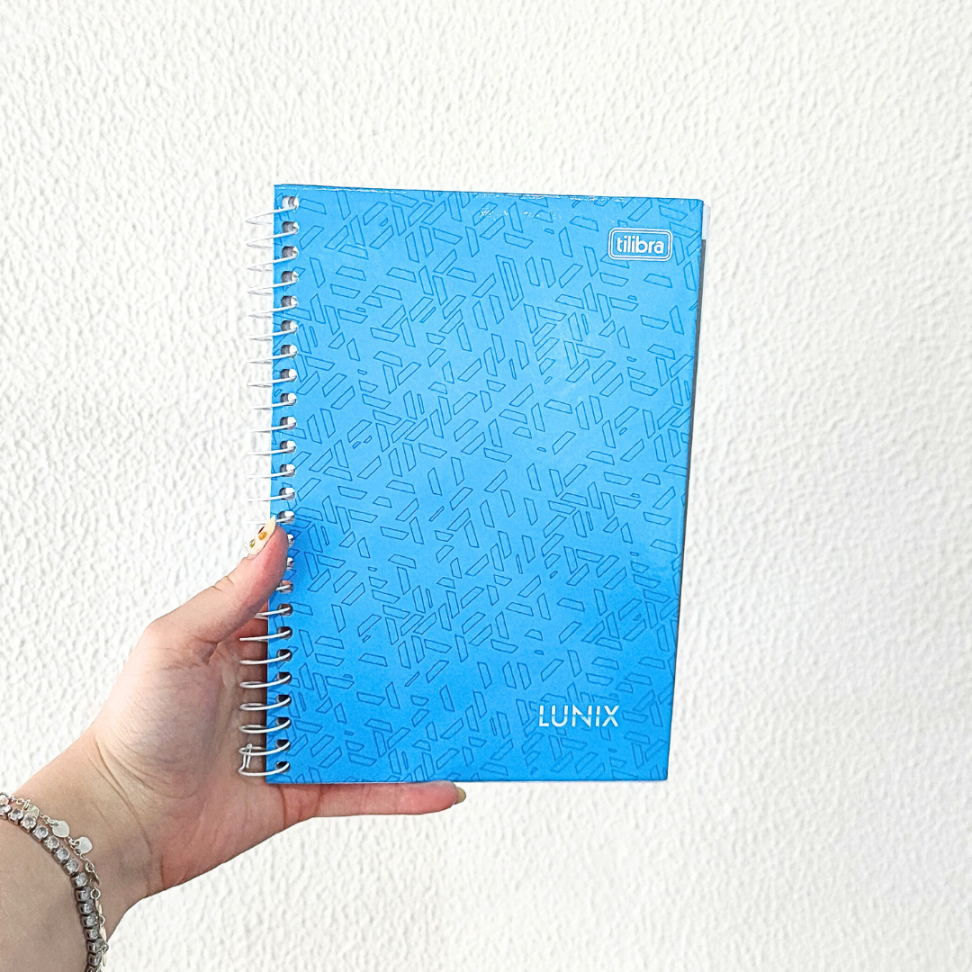 Caderno com Espiral Pequeno 1/4 Lunix Tilibra - #11
