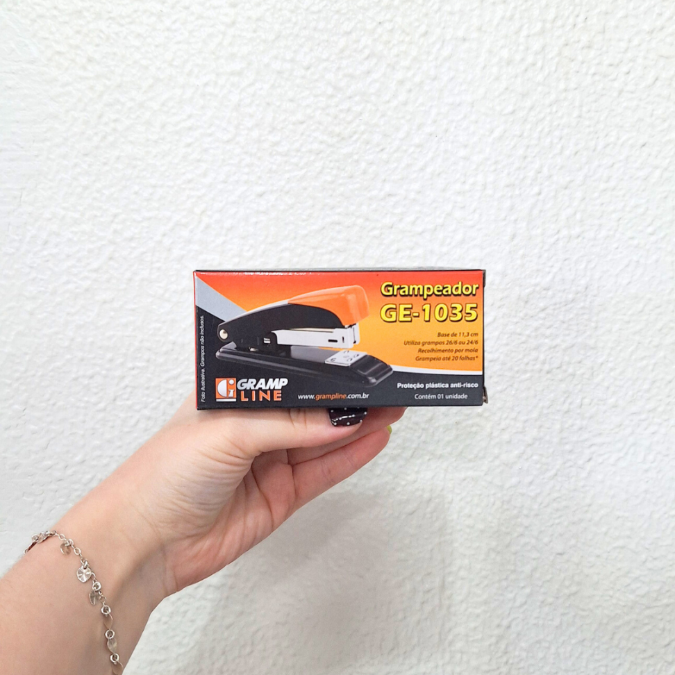 Grampeador 20 Folhas GE-1035 Grampline - #3
