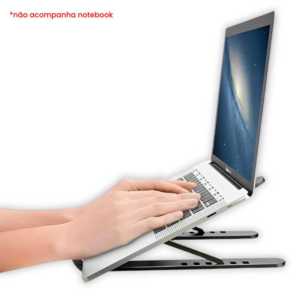 Suporte para Notebook ABS + Alumínio PX-41 Pix - #4