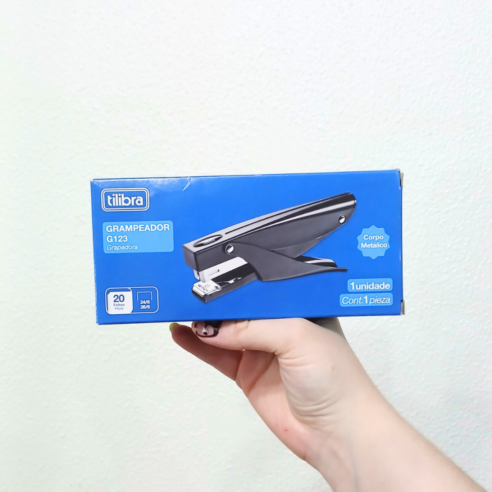 Grampeador Alicate 20 Folhas G123 Tilibra - #3