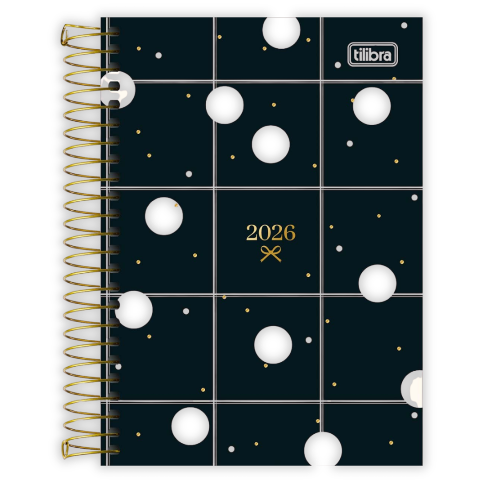 Agenda Espiral Diária Pequena West Village 2026 Tilibra - #2