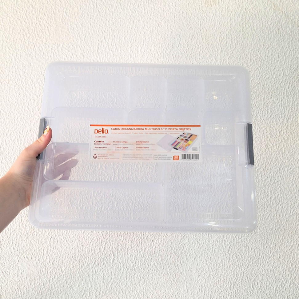 Caixa Organizadora Multiuso com 11 Porta Objetos Dello - #2