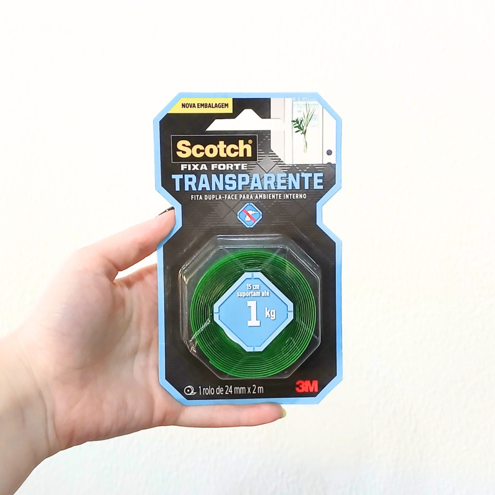 Fita Adesiva Dupla Face 24mm x 2m 1kg 3M - #3