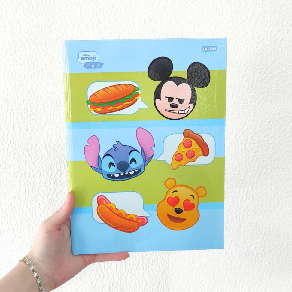 Caderno Brochura Disney Emoji Jandaia - #1