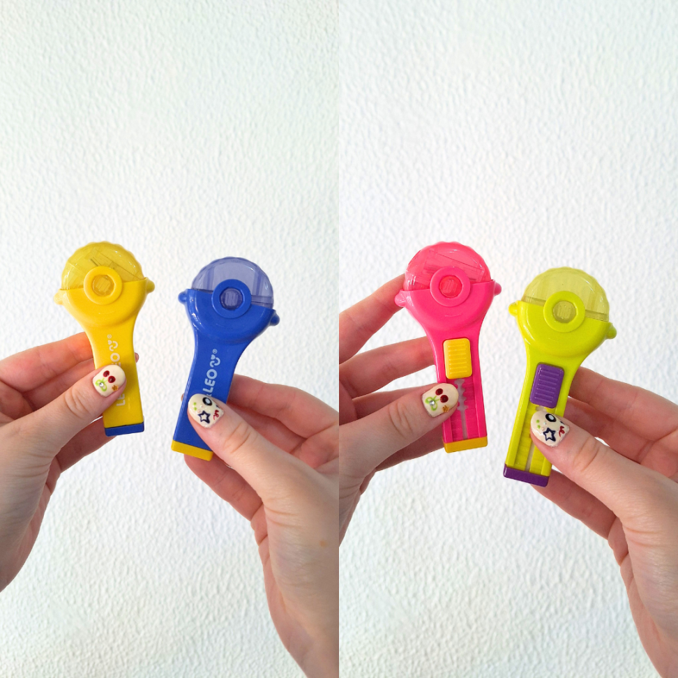 Apontador com Depósito e Borracha Retrátil Roller Leo e Leo - #7